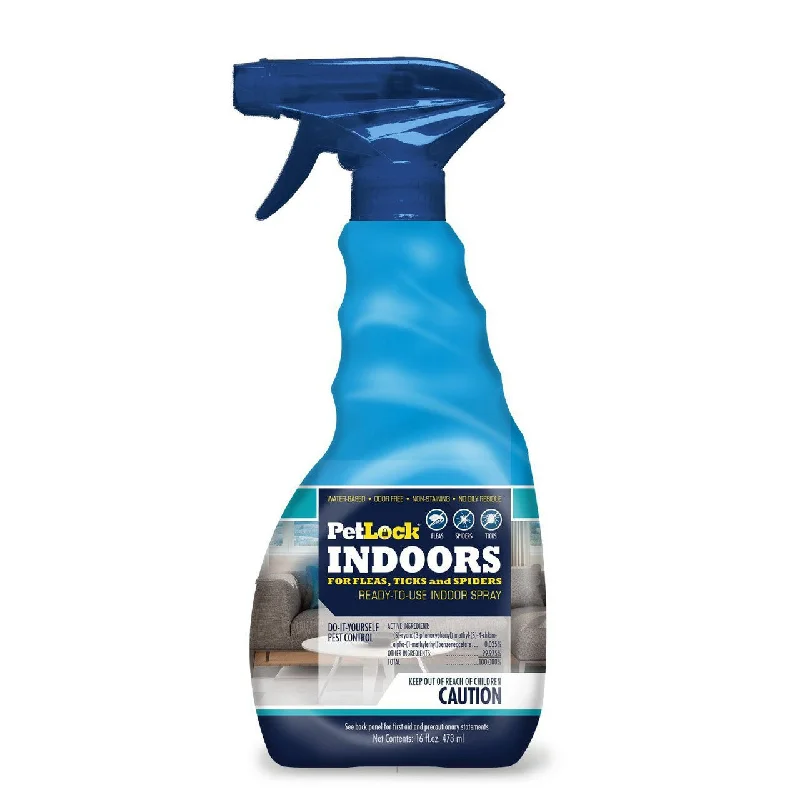 - Outdoor dog toy selectionPetLock Indoor Spray for Fleas Ticks and Spiders 16oz