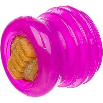 - Precautions for using pet toysMedium Starmark Everlasting Groovy Ball Chew Toy