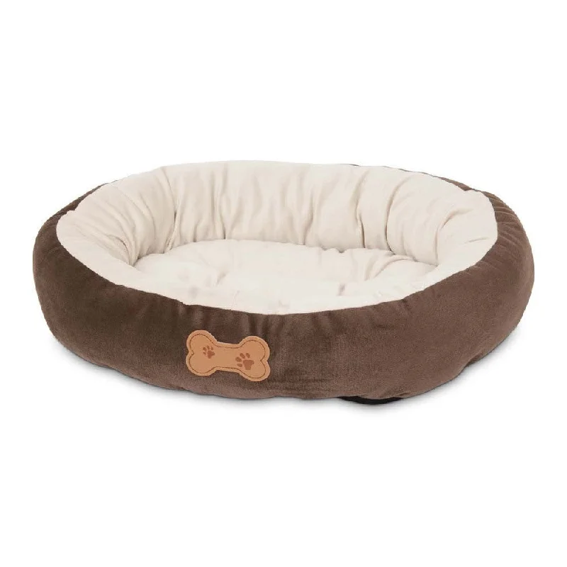  -Cost-effective pet toy recommendationsPetmate Chocolate Brown With Bone 20x16 Oval Dog Bed