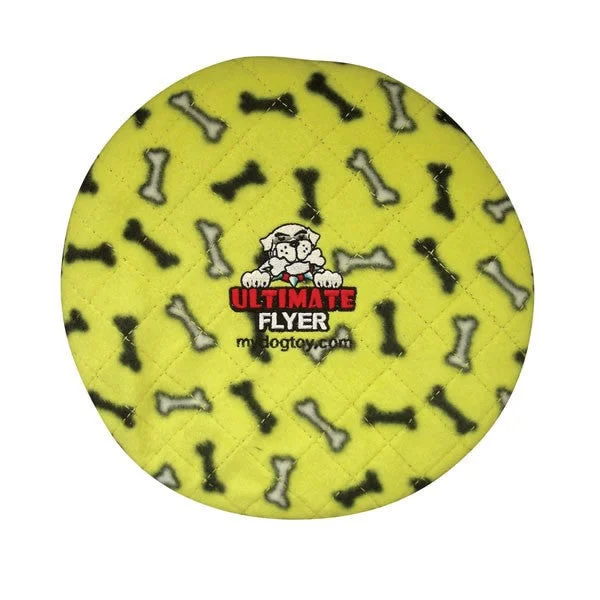 - Environmentally friendly pet toy recommendationsTuffy Yellow Ultimate Flyer Dog Frisbee