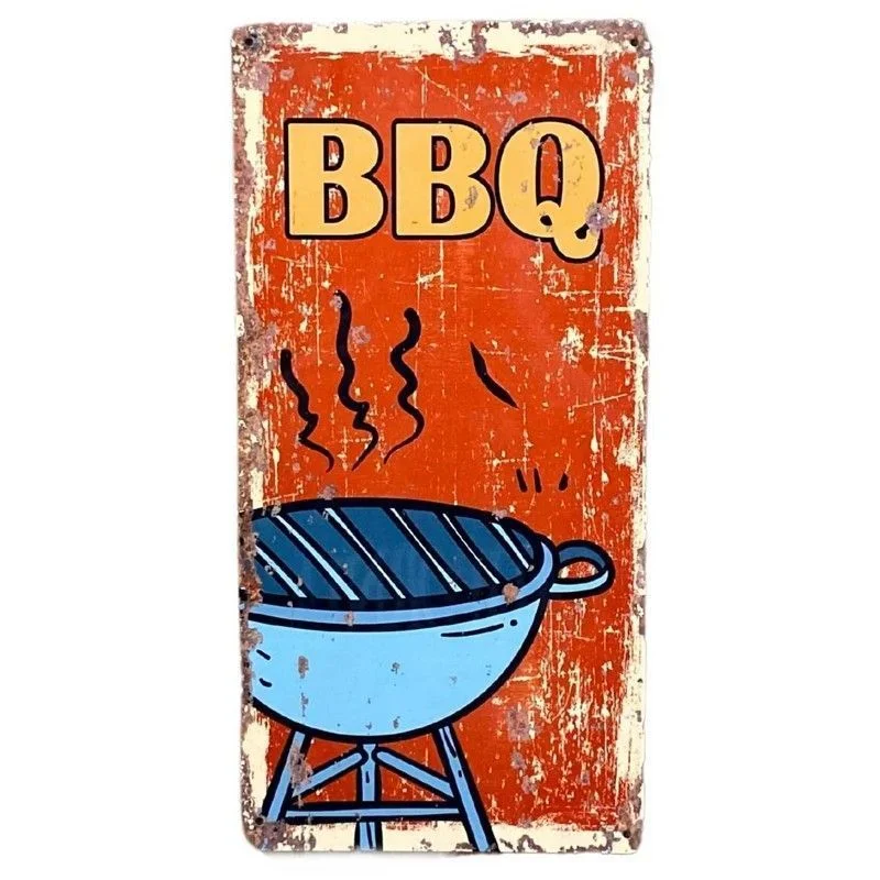 - Car dog seat beltBbq Sign Metal Wall Mounted - 30cm