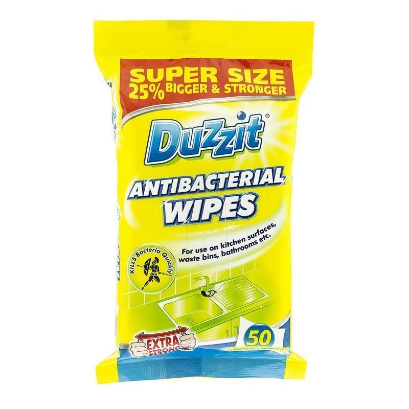 - Teething and chewing toys for puppies50 Pack Duzzit Anti-Bacterial Wipes