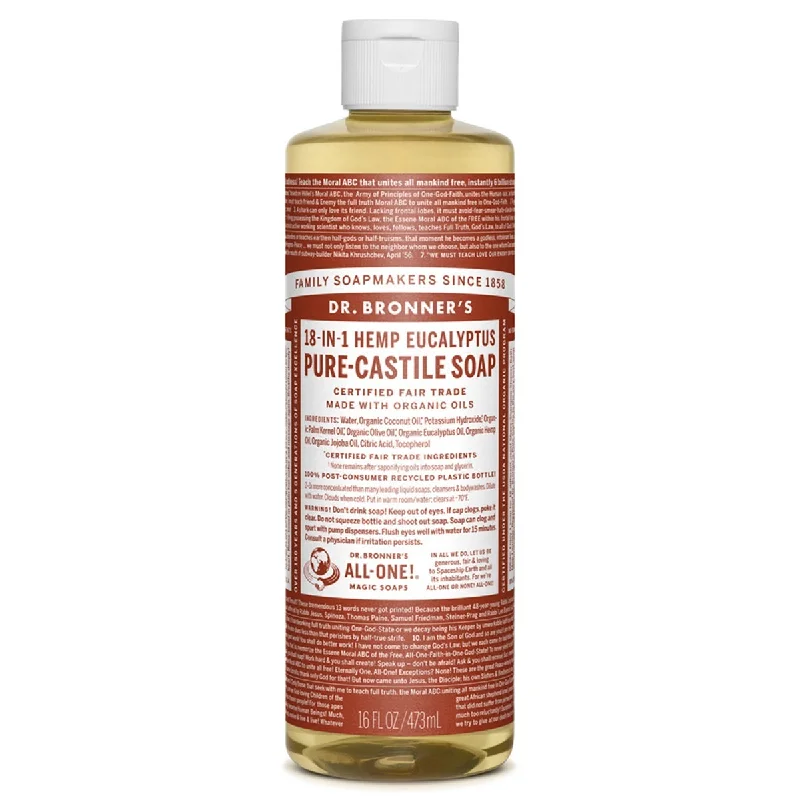 - Postoperative pet anti-licking Elizabethan collarDr. Bronner's Eucalyptus Castile Liquid Soap (16 oz) #14201