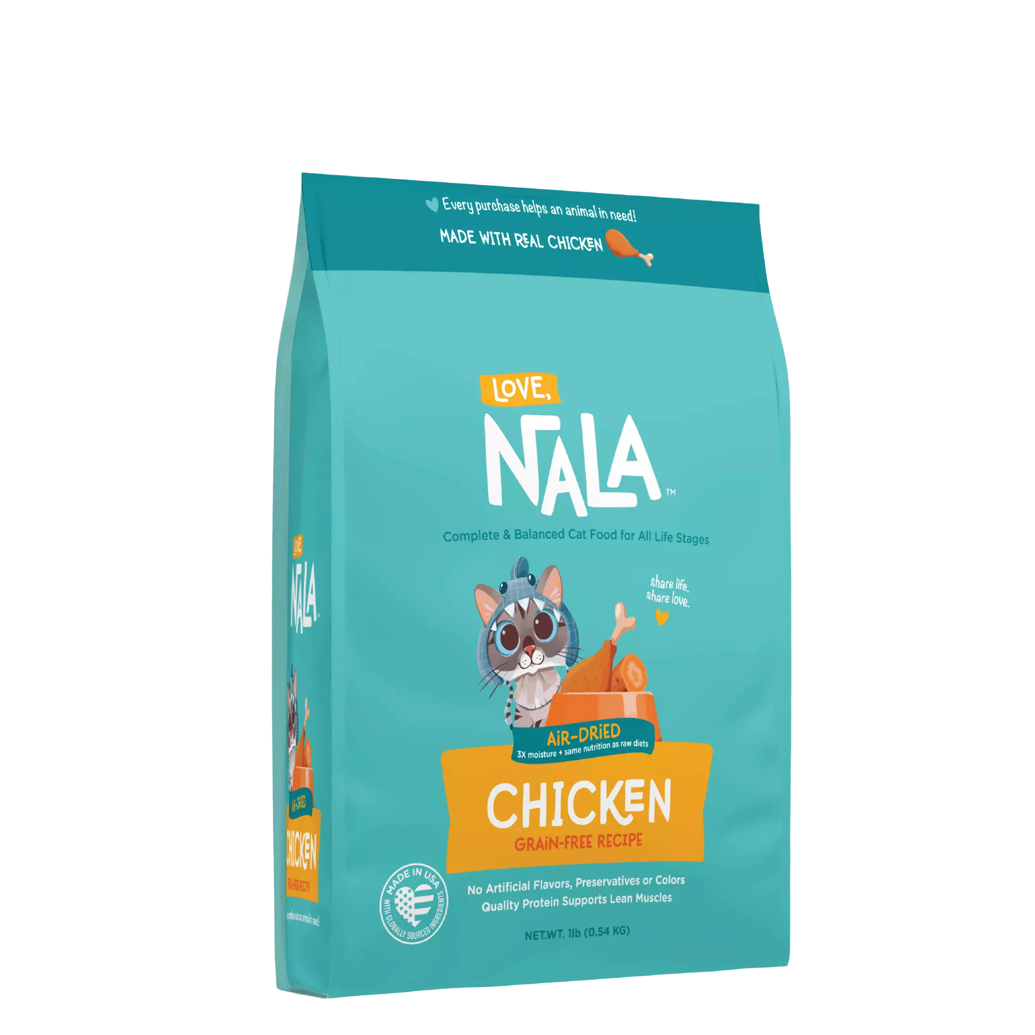    - Cat food for picky eaters  Chicken Grain Free Recipe Air-Dried Adult Cat Food 1lb bag