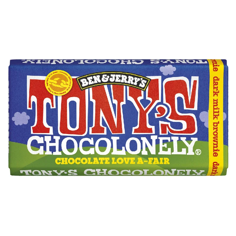 - Winter warm clothes for short-haired dogsTony's Chocolonely Ben & Jerry's Fairtrade Dark Milk Brownie Bar 180g