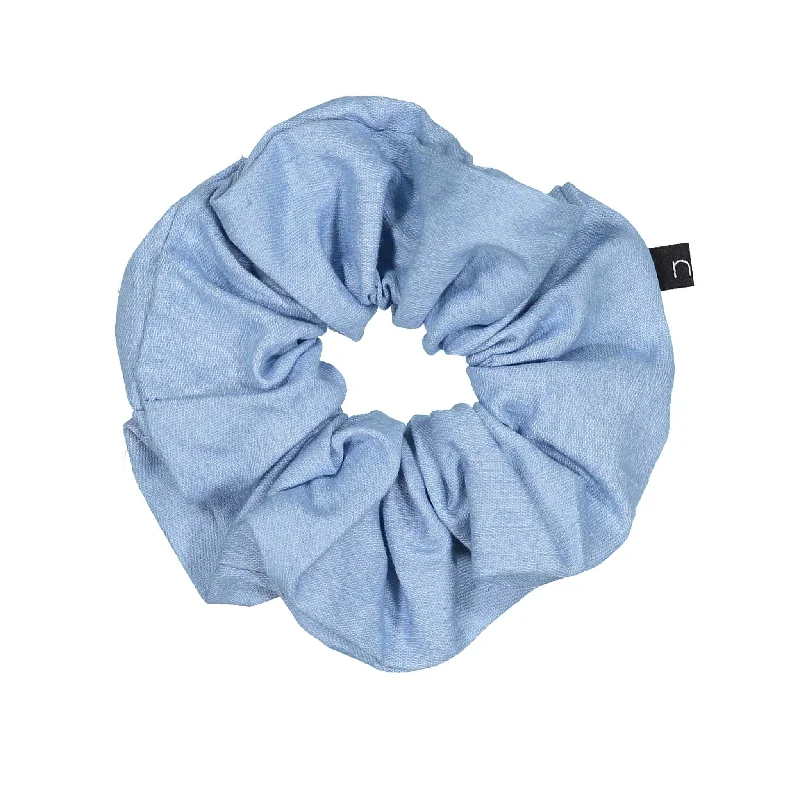 - Organic cotton dog bibsKnot Hairbands Light Wash Denim Scrunchie