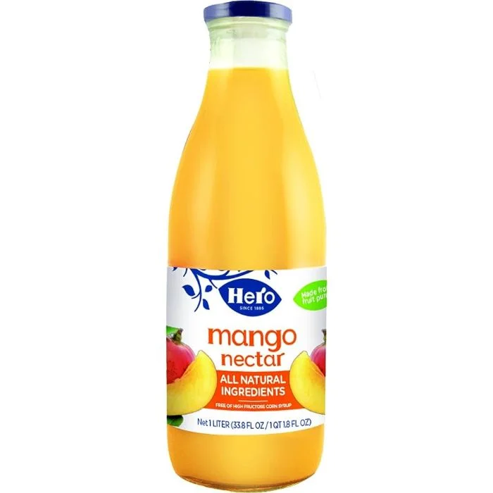 ---HERO - NECTAR MANGO 33.8 FO - Pack of 6