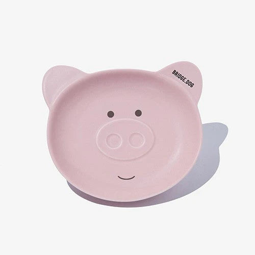 - Remote interactive pet feederBRIDGE.DOG PIGGY DISH PINK FACE (MATTE)