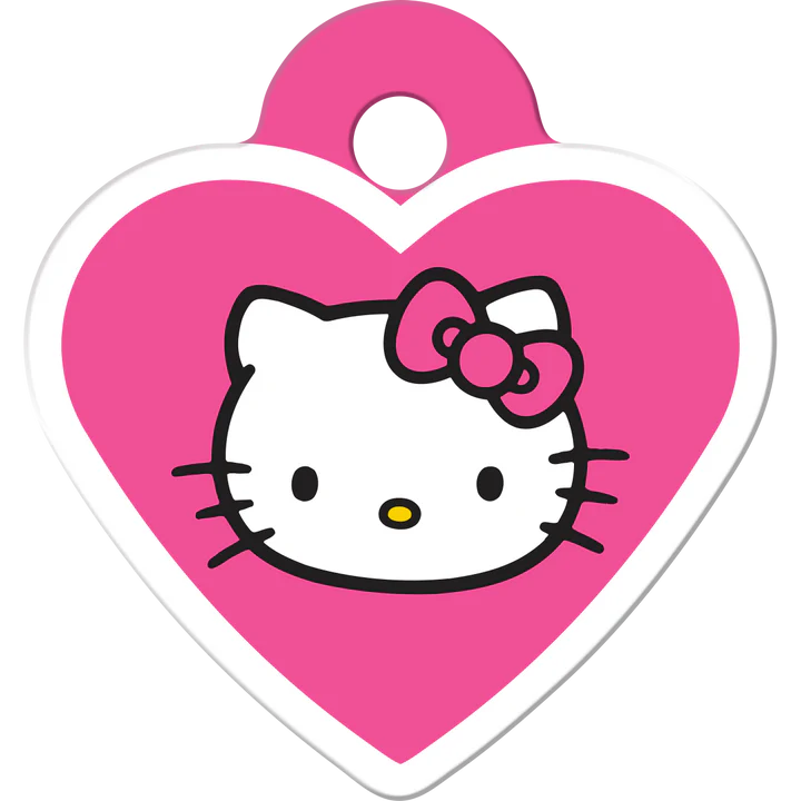 - Cat hair ball removal and hair removal creamHello Kitty Dog Tag Small Heart