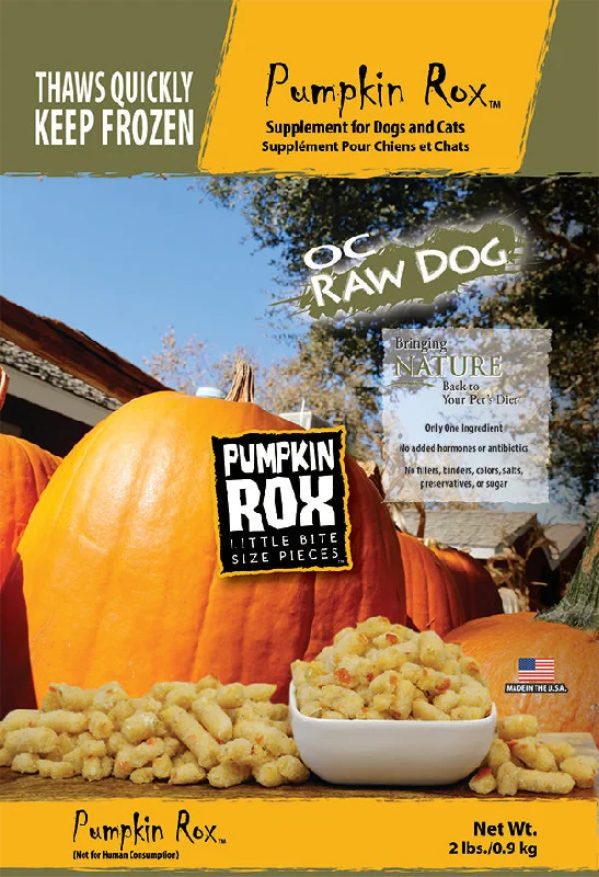 - Royal Canin dog food recommendationOC Raw Dog Frozen Pumpkin Rox Raw Dog Food