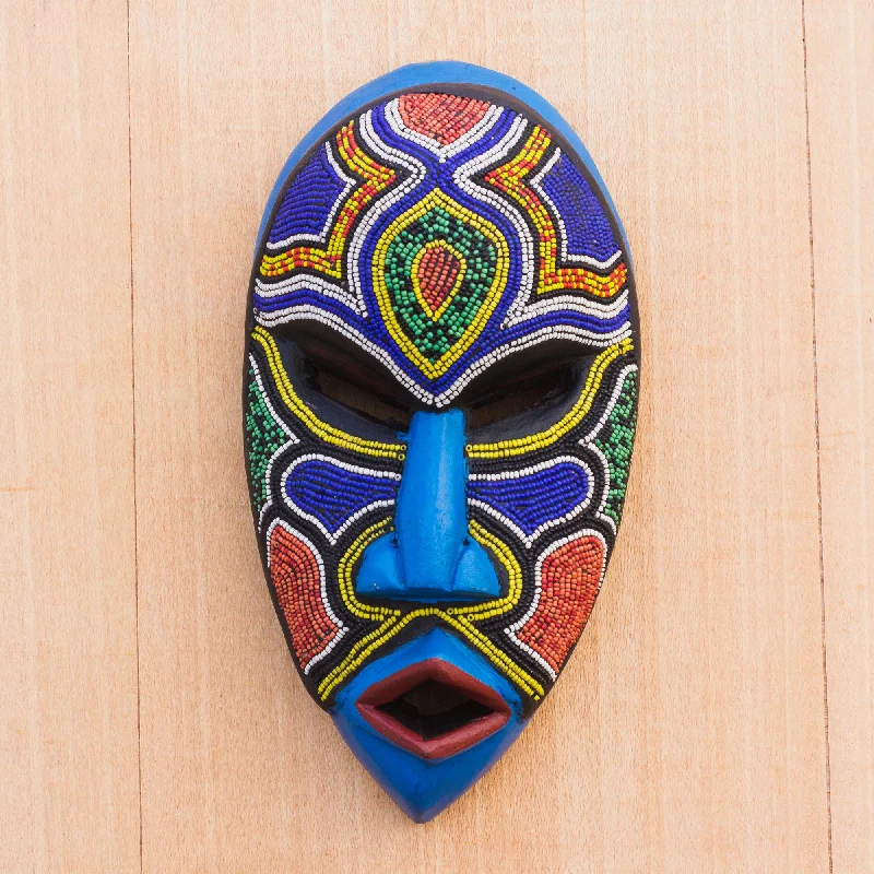 - Teething and chewing toys for puppiesBeaded Love Recycled Plastic Beaded African Wood Mask from Ghana