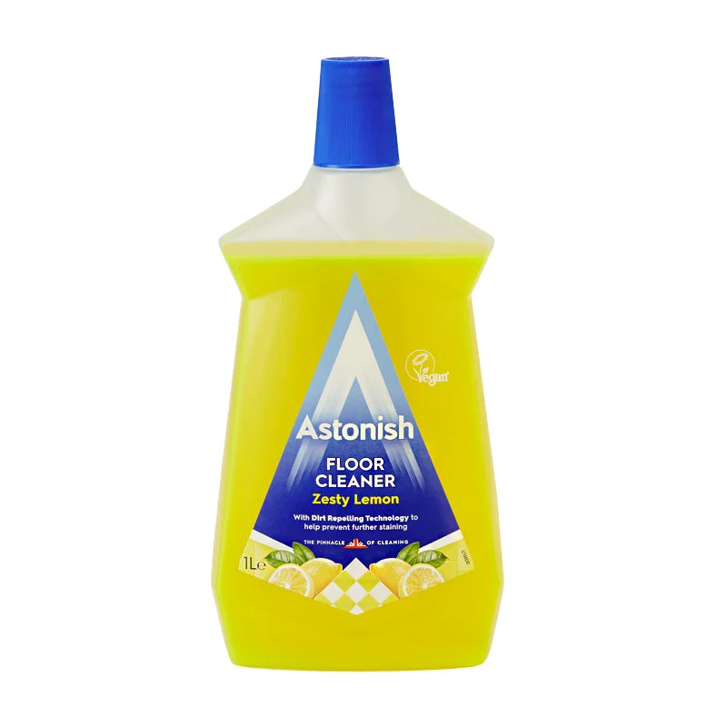 - Automatic induction pet water dispenserAstonish Floor Cleaner Zesty Lemon 1L