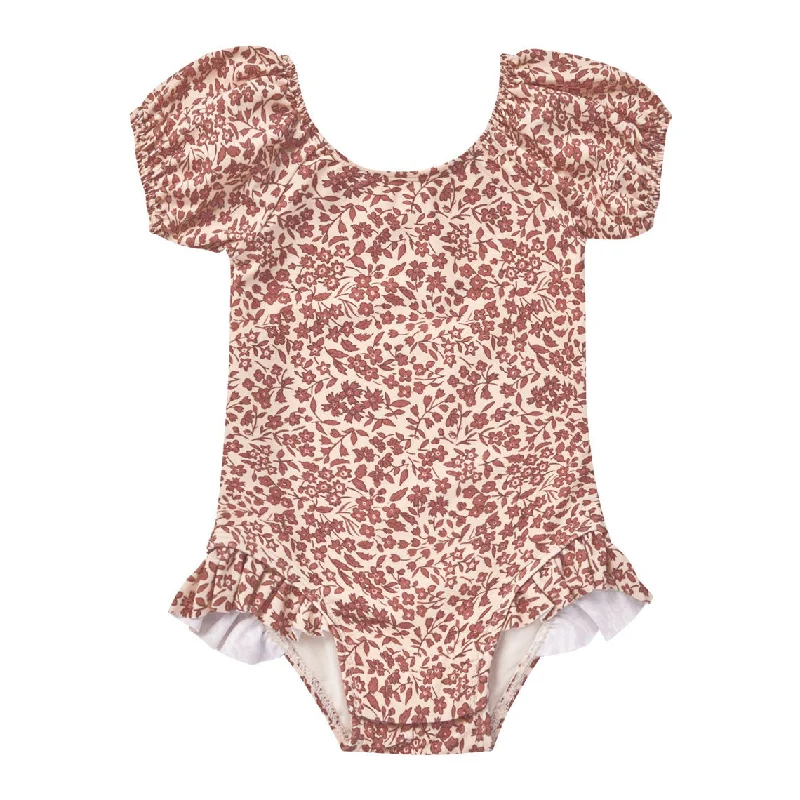 - Foldable and portable cat bagQuincy Mae Flower Field Catalina One-Piece Swimsuit