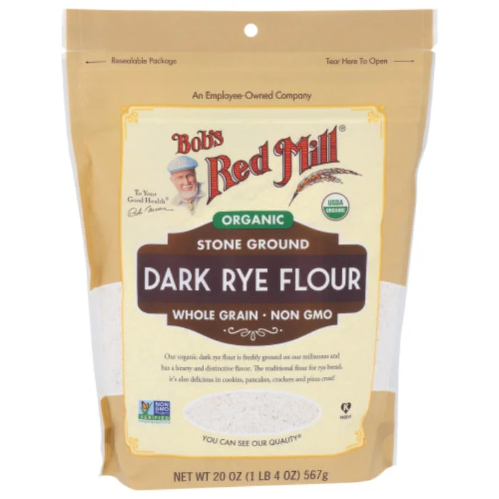 - Air box TSA certified check-inBob's Red Mill - Flour, Rye, Dark, Organic, 20 OZ - Pack of 4