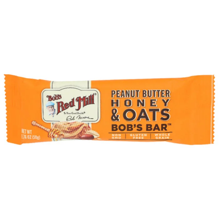 - Teething and chewing toys for puppiesBob's Red Mill - Oat Bar Peanut Butter Honey, 1.76 OZ - Pack of 12