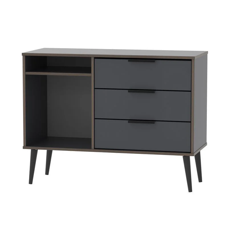 - Cat stress soothing sprayDrayton TV Unit Natural & Black 2 Shelves 3 Drawers