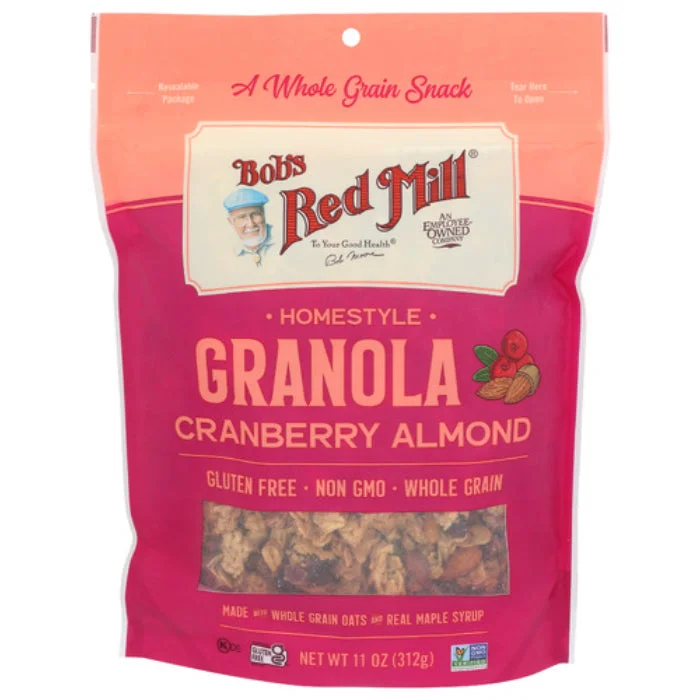 - Pet tear stain cleaning wipesBob's Red Mill - Granola, Homestyle, Cranberry Almond, 11 OZ - Pack of 6