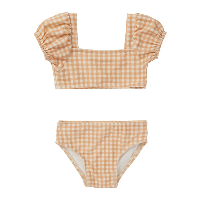 - Teething and chewing toys for puppiesQuincy Mae Melon Gingham Zippy Two-Piece