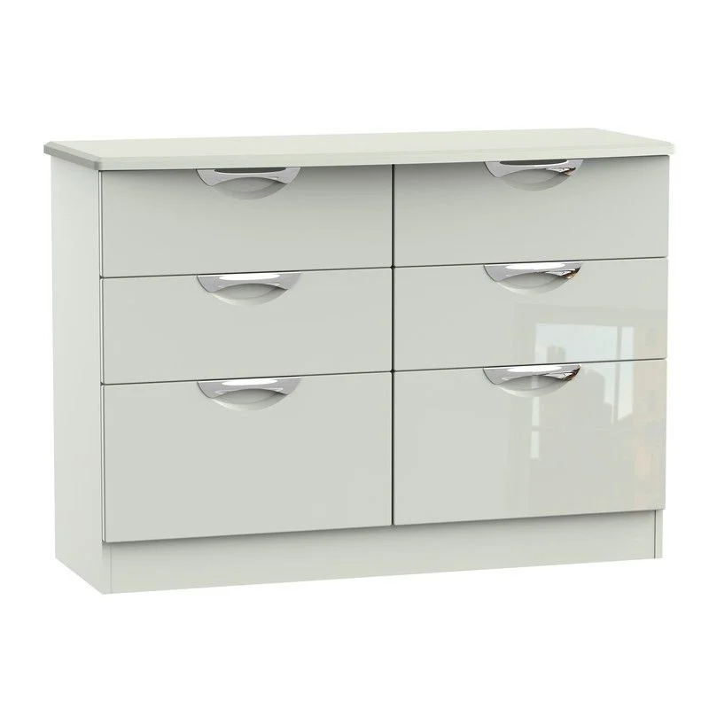  -Anti-scratch sofa protective coverWeybourne Large Chest of Drawers Off-white 6 Drawers