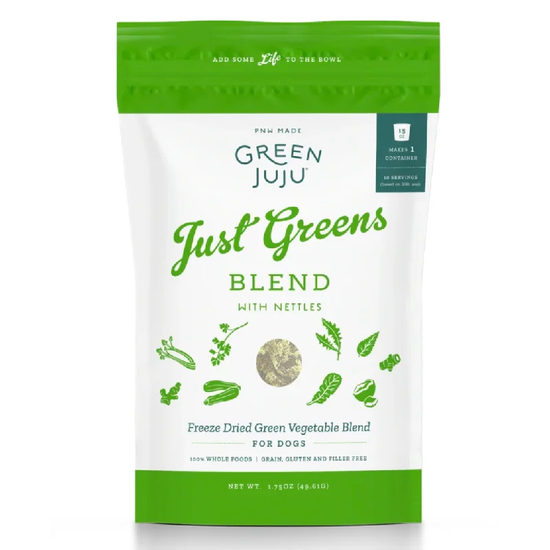 - Teething and chewing toys for puppiesFreeze-Dried Just Greens Blend with Nettles Pack