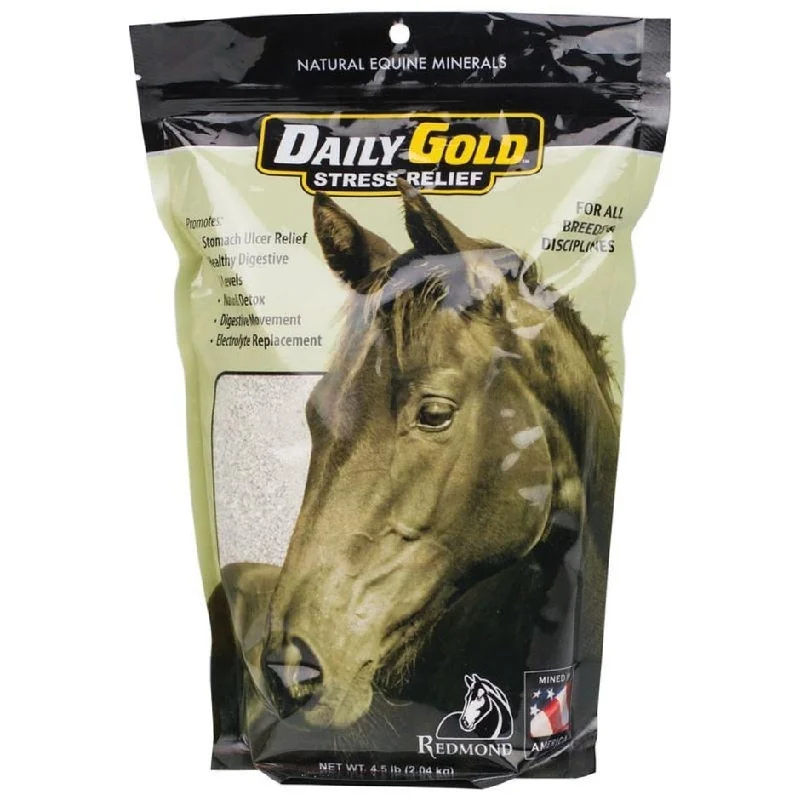 - Pet vitamin complex nutrition tabletsREDMOND DAILY GOLD STRESS RELIEF SUPPLEMENT FOR HORSES