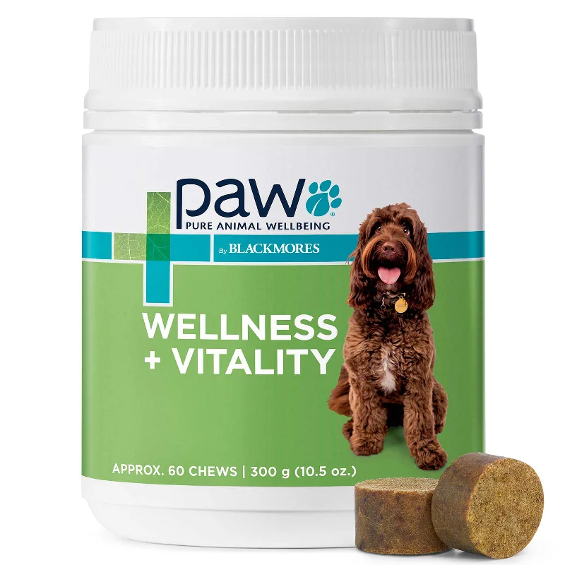 - Winter warm clothes for short-haired dogsPAW by Blackmores Wellness And Vitality Multi Vitamin For Dogs 300g