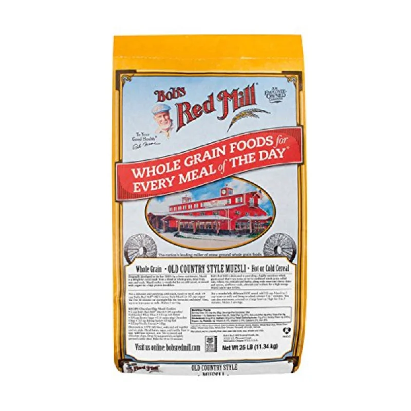 - ​​Christmas pet Christmas clothingBob's Red Mill - Whole Grain Old Country Style Muesli Cereal, 25 lb