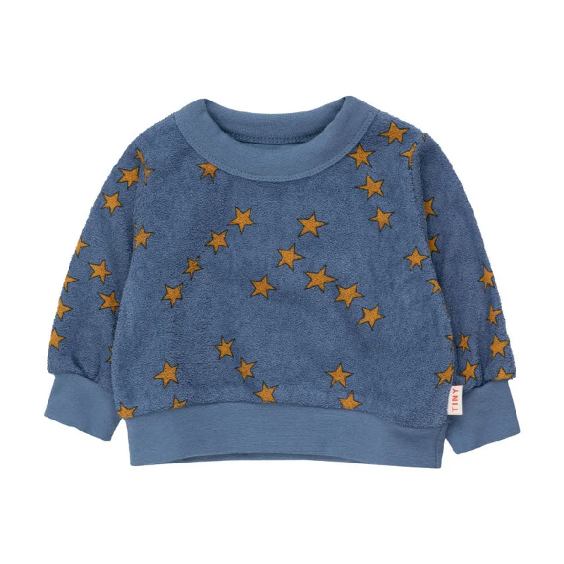 - Postoperative pet anti-licking Elizabethan collarTiny Cottons Light Navy Tiny Stars Baby Sweatshirt