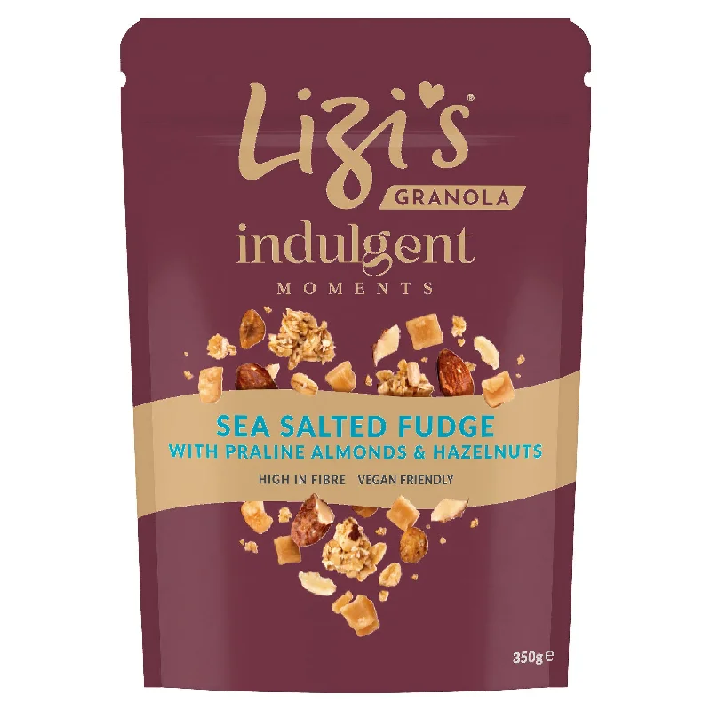 - Custom pet birthday cakeLizi's Indulgent Moments Granola Sea Salt Fudge 350g