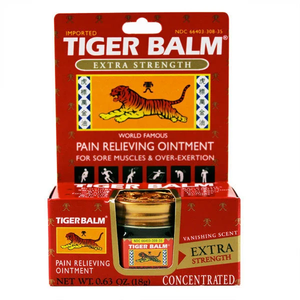 ---Tiger Balm Tiger Balm Extra-Strength (Red) (0.63 fl oz) #11462