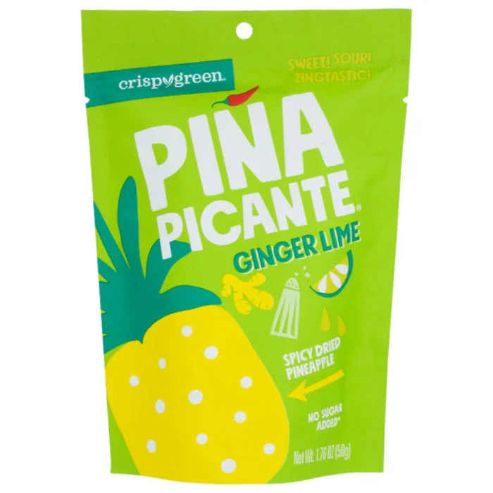 Pet ProductsCrispy Green - Lime Ginger Pina Picante, 1.76 Oz (Pack Of 12)