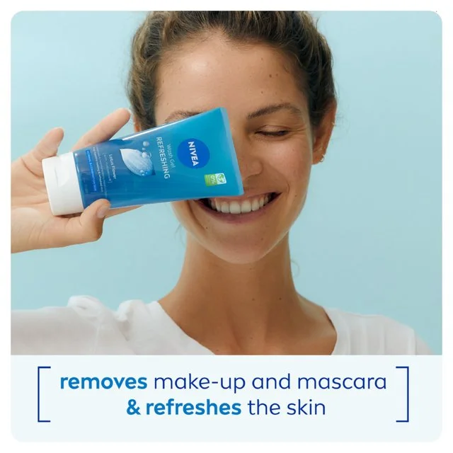 ---NIVEA Refreshing Face Wash Gel   150ml