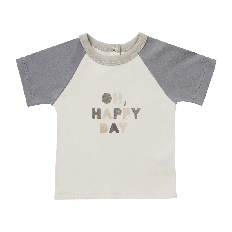 - Foldable and portable cat bagQuincy Mae Oh, Happy Day Color Block Raglan Tee