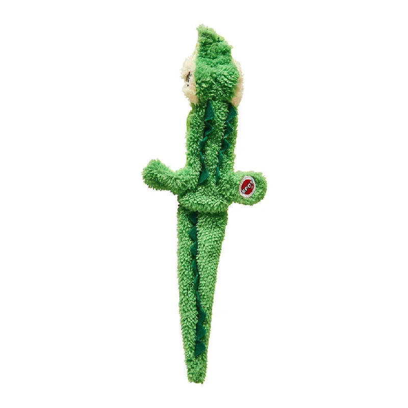 ---LOVE THE EARTH CROCODILE 14″ DOG TOY