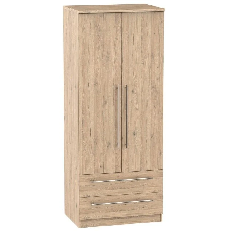 - Winter warm clothes for short-haired dogsColby Tall Wardrobe Natural 2 Doors 2 Drawers