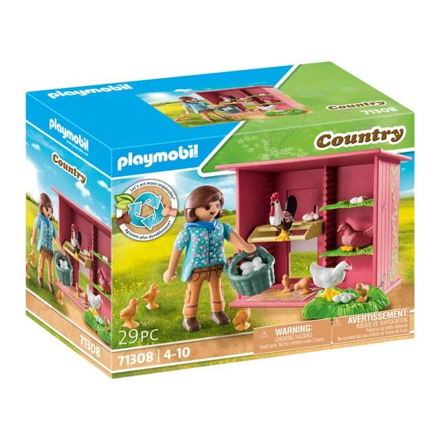 - Winter warm clothes for short-haired dogsPlaymobil 71308 Country Hen House