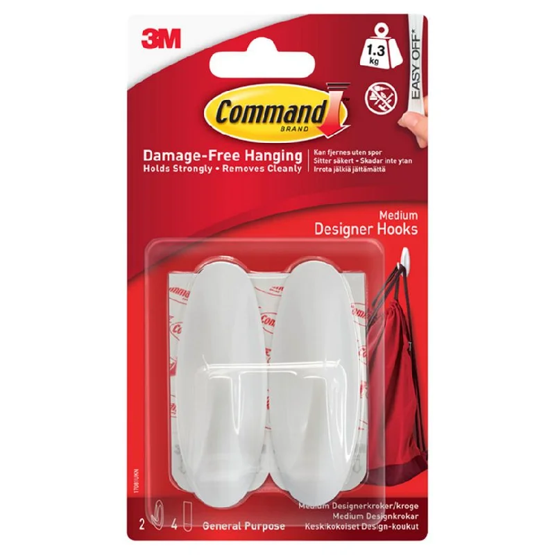 - Cat hair ball removal and hair removal creamCommand Damage-Free Medium Hooks