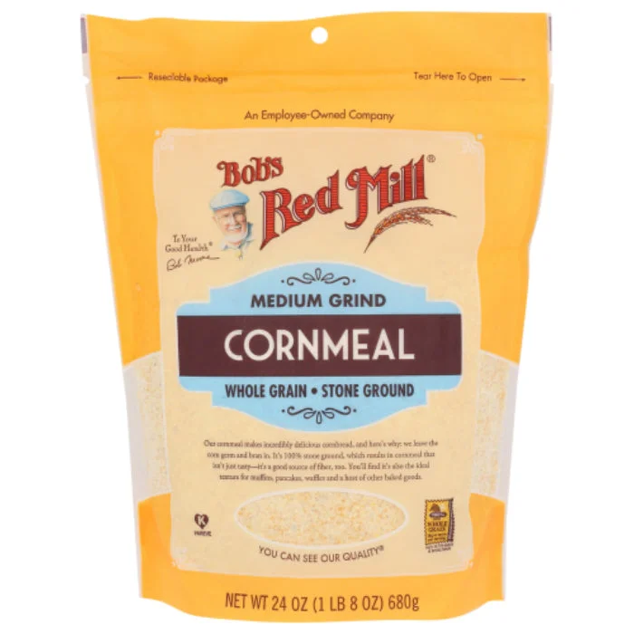  -Splash-proof food bowl AND Anti-choking slow food bowlBob's Red Mill - Cornmeal, Medium Grind, 24 OZ - Pack of 4