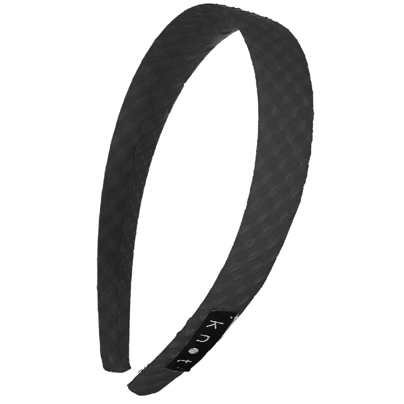 - Hamster silent running wheel to prevent chewingKnot Hairbands Black Seersucker Headband