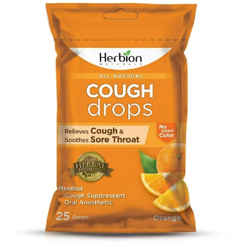 - Pet stroller can be taken on the planeHerbion - Cough Drops Orange