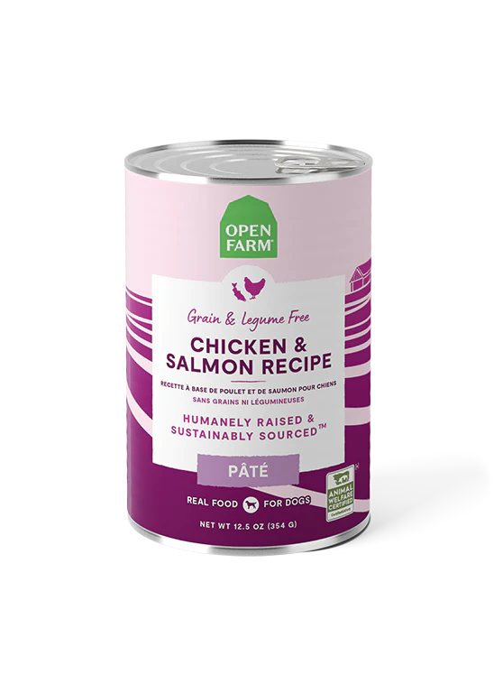 - Pet fence foldable indoorOpen Farm Chicken & Salmon Pâté for Dogs 12.5oz