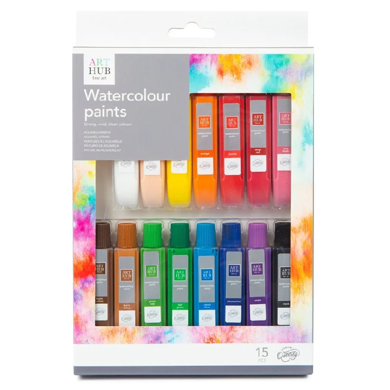 - Pet fence foldable indoorArt Hub Watercolour Paints 10ml - 15 Pack