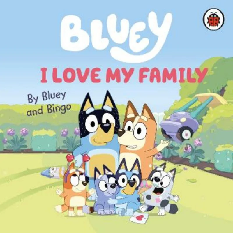 - Cat nail clippers with LED lightsBluey: I Love My Family by Bluey