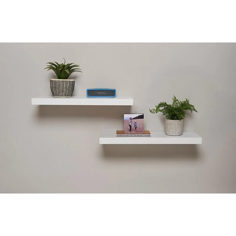 - Pregnant cat delivery room warming box40cm Pack of 2 Floating Shelves White