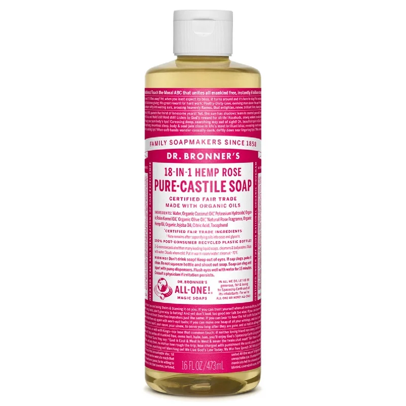 - Cat nail clippers with LED lightsDr. Bronner's Organic Rose Castile Liquid Soap (16 oz) #29329