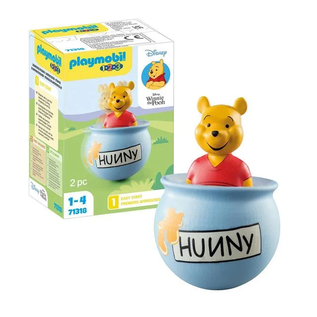 - Remote interactive pet feederPlaymobil 71318 1.2.3 & Disney Winnie's Counter Balance Honey Pot