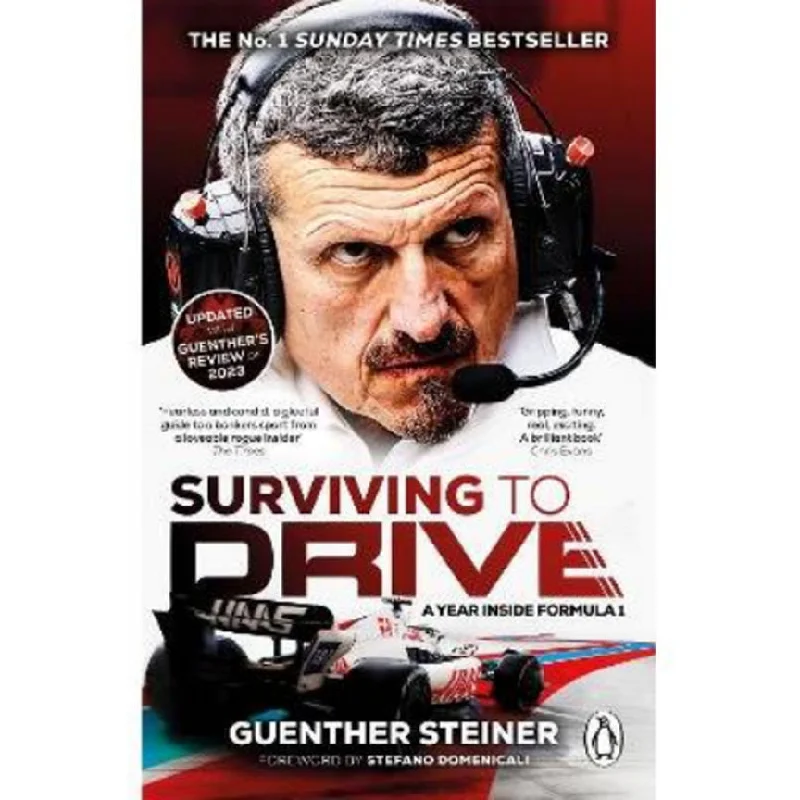 - Dog heart rate monitoring collarPaperback Surviving to Drive by Guenther Steiner