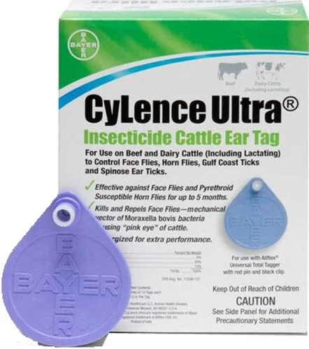 ---Bayer Cylence Ultra Ear Tags