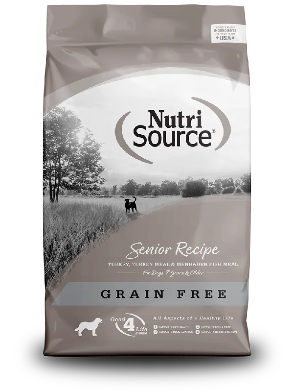 - Remote interactive pet feederNutri Source Grain Free Senior Recipe Dry Dog Food 15lb