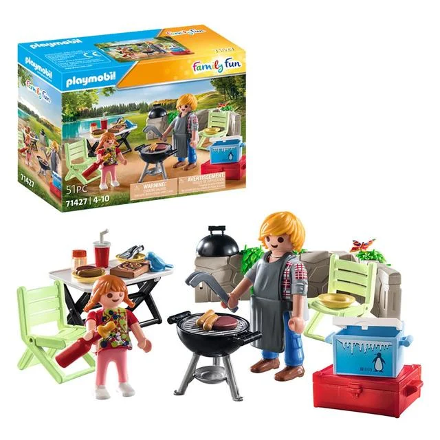 - Automatic temperature adjustment cat bedPlaymobil 71427 Family Fun family Barbecue